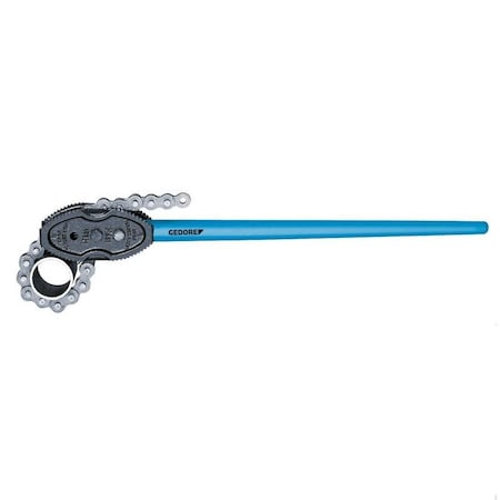 Gedore Chain Pipe Wrench, American Pattern 4548340