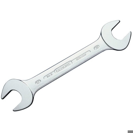 Gedore Double Open Ended Wrench, 55x60mm, Overall Length: 560mm 6 55X60