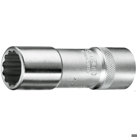 1/2"" Square Drive, 7/8"" SAE Socket, 12 Points, 1/2"",Long 7/8 -  GEDORE, D 19 L 7/8AF