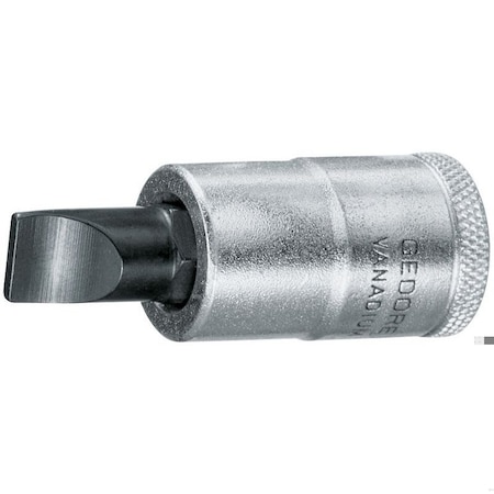 Gedore Screwdriver Bit Socket, 1/2", 16 x 2.5mm IS 19 16X2,5