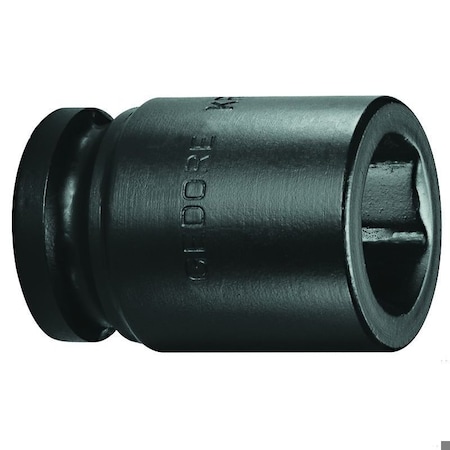Gedore 1/2" Square Drive Impact Socket Gun Metal, 1/2", 17mm KR 19 17
