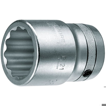 Gedore 1" Square Drive, 1-5/8" SAE Socket, 12 Points D 21 1.5/8AF