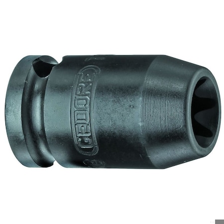 Gedore 3/8" Square Drive Impact Socket Gun Metal, 3/8", Torx E10 TX K 30 E10