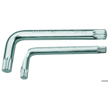 Gedore Cranked Allen Socket, Screwdriver Xzn M4 42 X 4