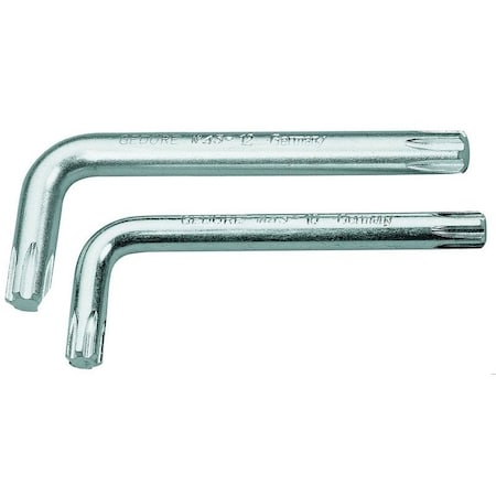 Gedore Cranked Socket, Key, Ribe M14 43 14