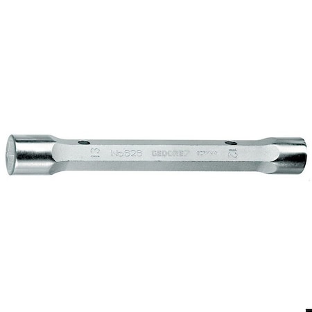 Gedore Tubular Box Wrench, 10x11mm, Overall Length: 120mm 626 10X11