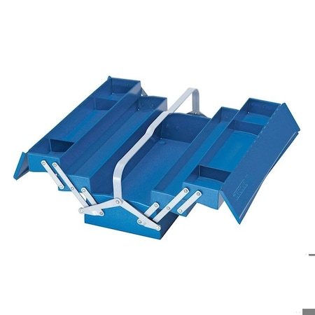 Gedore Tool Box, Steel, Blue, 21 in W x 9 in D x 8 in H 1335 L