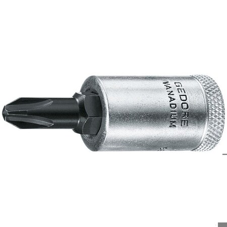 Gedore Screwdriver Bit Socket, 3/8", Ph 3 IKS 30 3