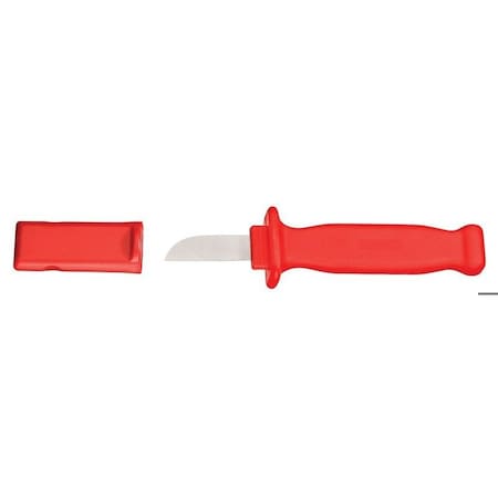 Gedore Insulated Cable Knife, 7" L, VDE Cable knife Plastic VDE 4522