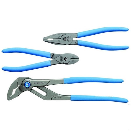 Gedore Pliers Set, 3 pcs. S 8303 TL