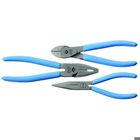 Gedore Pliers Set, 3 pcs., Material: GEDORE Special Hardened And Tempered Steel, Drop-Forged S 8003 TL