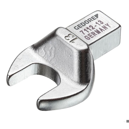 Gedore Torque Wrench Head, Open, 9x12, 18mm 7112-18