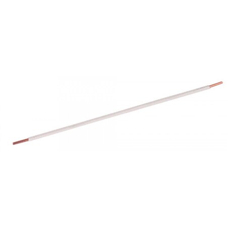 Garvin White 12 Gauge Solid Wire Grounding Pigtail 8" PTSO12WH