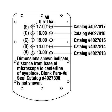 Labconco Pure-Vu Seal - 16 4027816