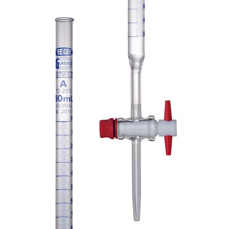 Vee Gee Buret, Class A, w/ PTFE Stopcock, 10mL 20114-10