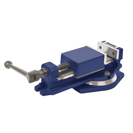 Palmgren Milling Machine Vise, w/Swivel Base, 6" 9626603