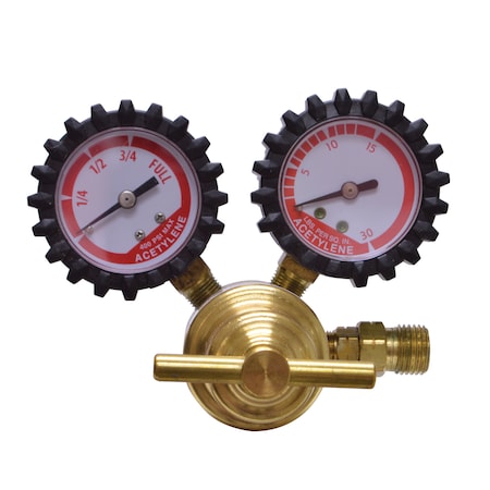 Ameriflame Light/Med Duty Acet Regulator CGA300 RCA100B