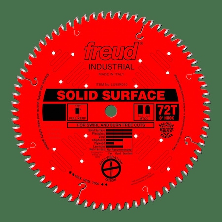 Freud Solid Surface Blade, 14" x 96T LU95R014
