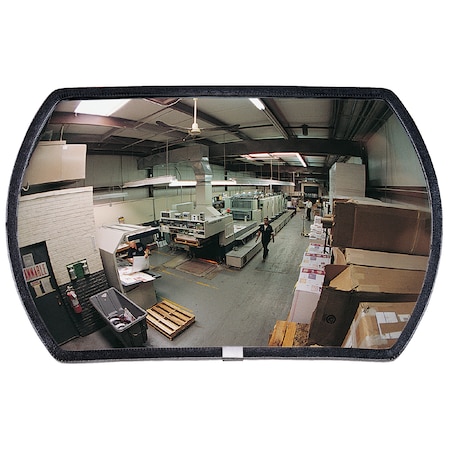 SEE ALL INDUSTRIES Mirror, Indoor, Glass, 20" x 30" RR2030