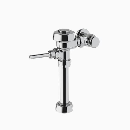 Sloan Water Closet Manual Flush Valve, 1.28 gpf gpf, Polished Chrome, 1 in, 1 1/2 in Spud Coupling 3910168