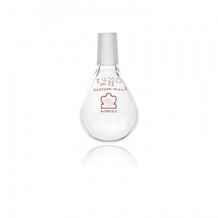 Kontes Heavy Wall Recovery Flask, w/14/20 Inner 294320-0025