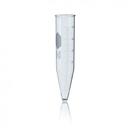 Kimble Chase Conical Centrifuge Tube, 50mL, Clear, PK12 45165-50