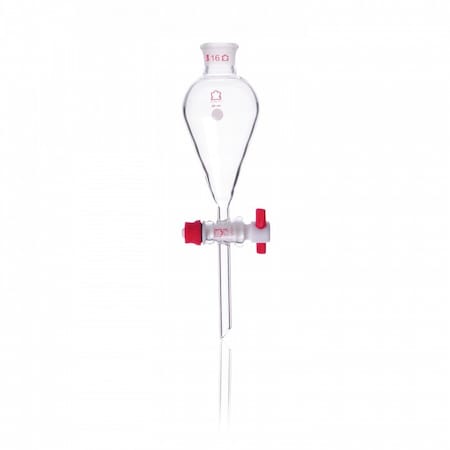 Kontes Squibb Separatory Funnel, w/PTFE Stopcock 636030-0060
