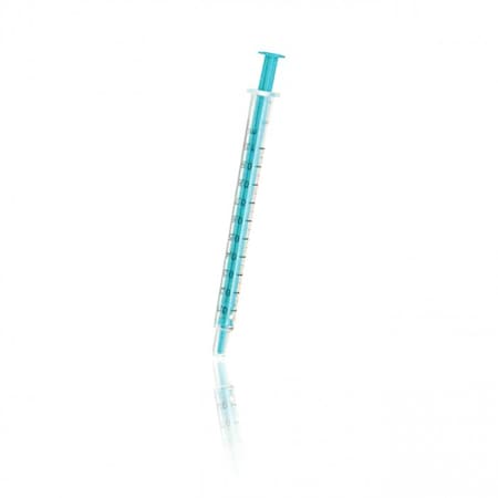 KONTES Micro Syringe, polyethylene, 1 cc, PK 12 748019-0001