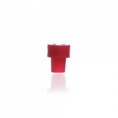 Kontes NMR CAP 5MM RED PK/100, PK 100 897095-0001