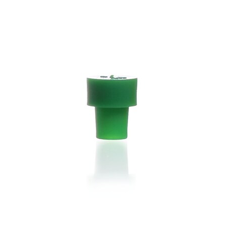 Kontes NMR CAP 5MM GREEN PK/100, PK 100 897095-0071