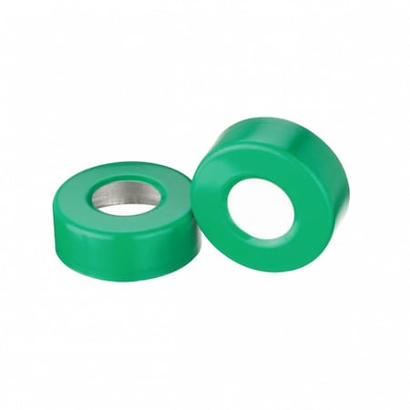 Wheaton Green Unlined Open Top Aluminum, PK1000 224178-07