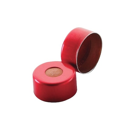 Wheaton Aluminum Seals, Open Top, w/PTFE/S, PK100 224231-06