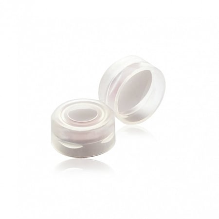 Wheaton Clear PE Snap Caps, PTFE Septa, T, PK100 242782