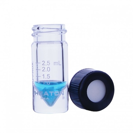 Wheaton Vial, Clear, 3mL, Neck Size 20-400, PK12 W986297NG
