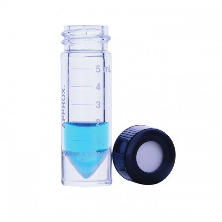Wheaton Vial, Clear, 5mL, Neck Size 20-400, PK12 W986299NG