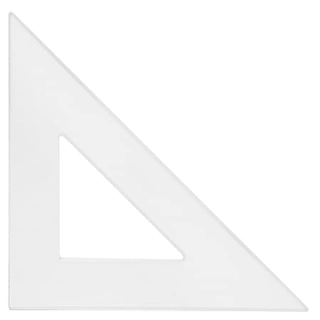 Westcott Triangles, 8" Styrene Triangle - 45/90 S450-8