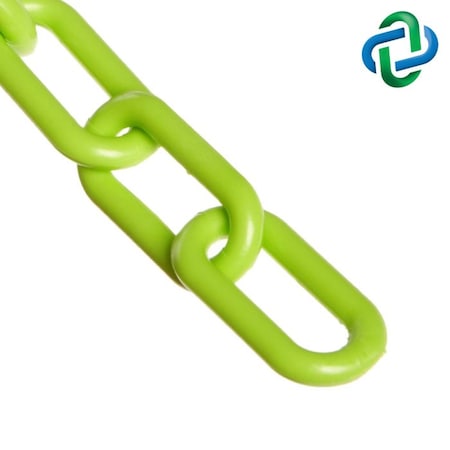 Mr. Chain Safety Green Plastic Chain 4"(#12,102 m 40014-25