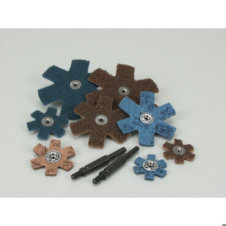 Scotch-Brite Low Stretch Star, 1-1/2  x 1/4-20, PK25 7100179705