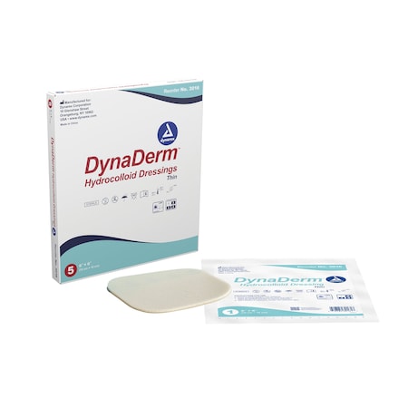Dynarex DynaDerm Hydrocolloid Dressing-T, PK60 3016