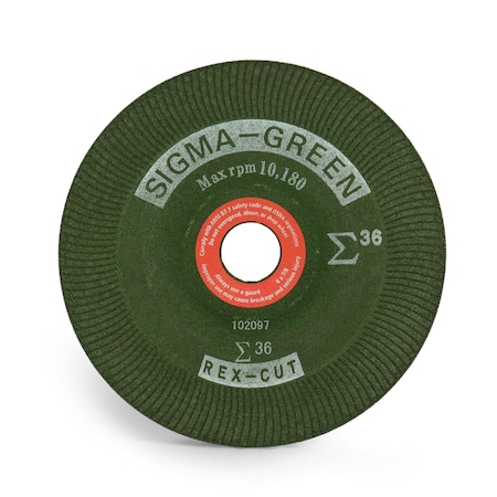 Rex Cut Sigma Grn, Depressed Center Grinding Whl 730019