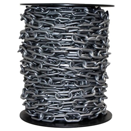 Mr. Chain Silver Plastic Chain 1"(#4, 25 mm)x250 10108