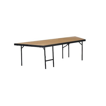 National Public Seating Stage Pie Compatible with a 3 Ft. x 8 Ft. x 32" Stage, Hardboard Floor SP3632HB