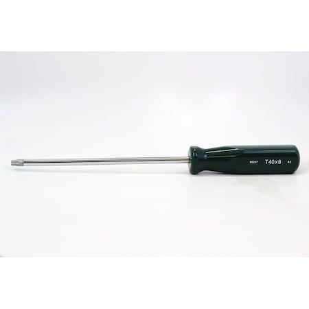 Sk Hand Tools Screwdriver, T40 x 8" SureGrip Torx Scre 85207