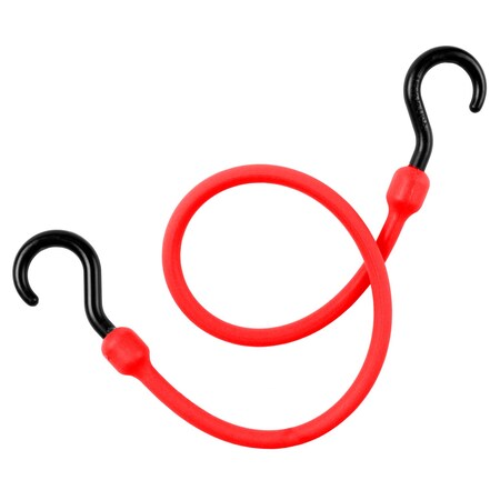 The Perfect Bungee Easy Stretch Cord 24", Red PC24R