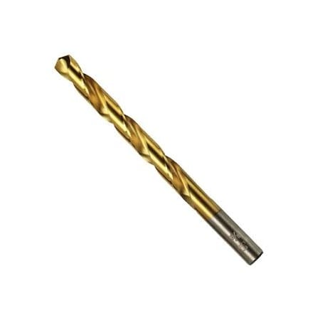 Irwin 1/8-in Drill Bit, Titanium Nitride Coating, 135 DEG., PK3 63908