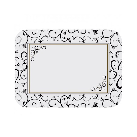 Hoffmaster 14" x 19" Scroll Paper Traymats, PK1000 832726