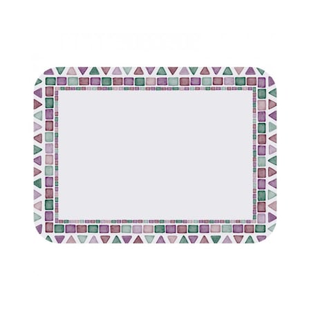 Hoffmaster 14" x 19" Tile Mosaic Paper Traymats, PK1000 832756