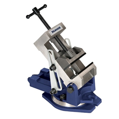Palmgren 4" Light Duty Ind. Style Angle Vise, w/Swivel Base, 4" with Swivel Base 9611405