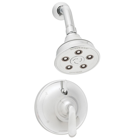 Speakman Shower System Combination, Manual, 2, Polished Chrome SM-7410-P
