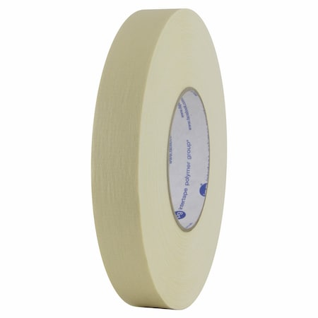 Intertape Filament Tape, 0.94" W x 54.8" L, 7.9" Thick, Natural, Synthetic Rubber/Resin Adhesive 758